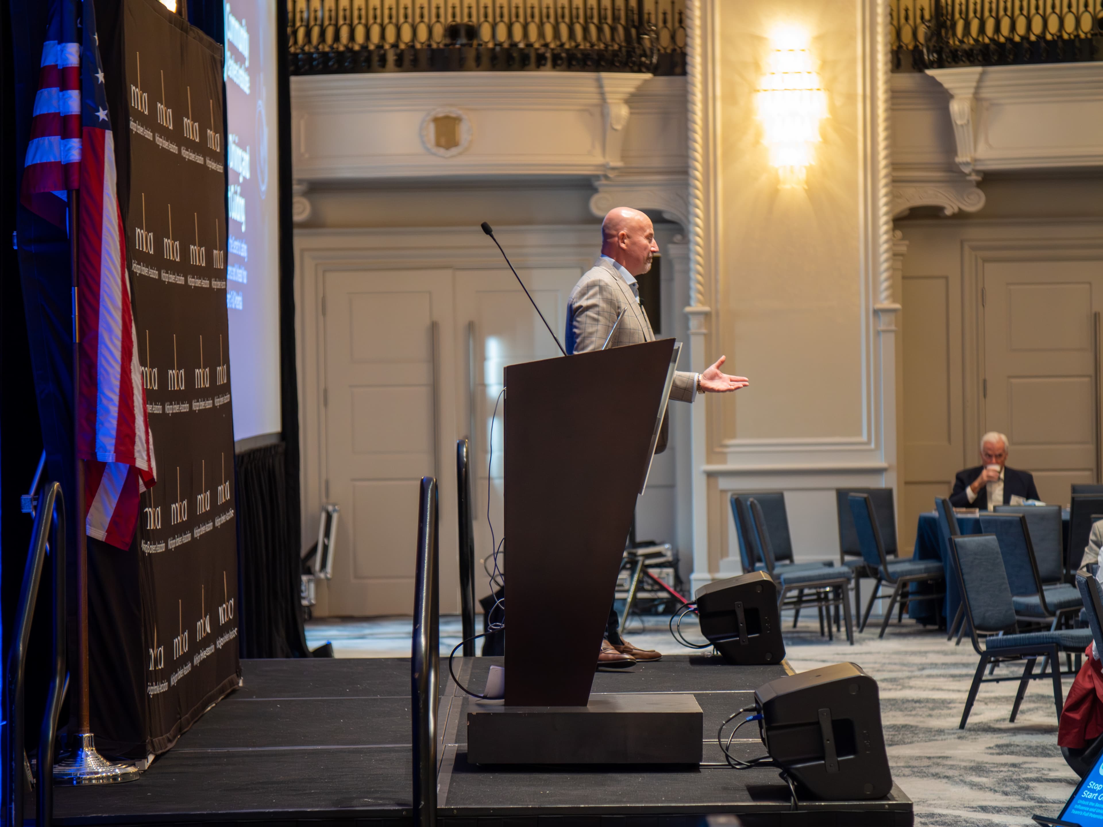 Steve Lowisz speaking