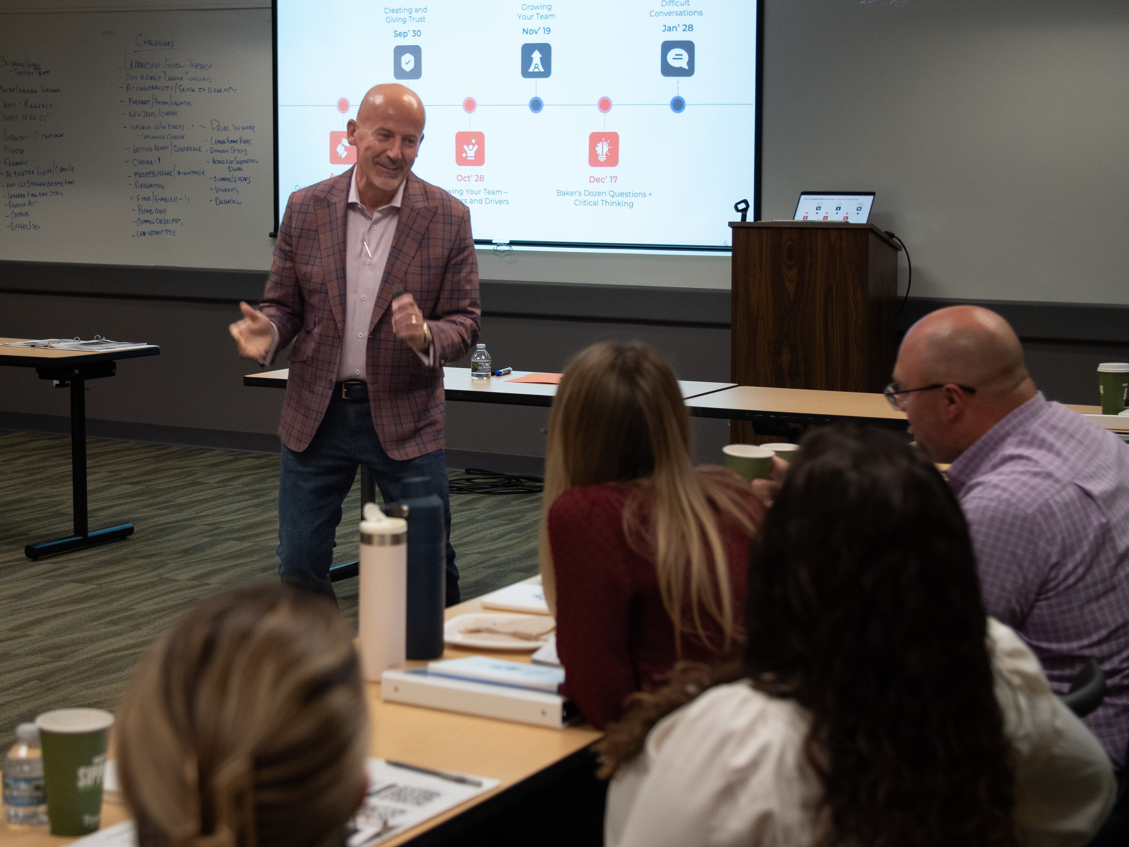 Steve Lowisz leading a workshop