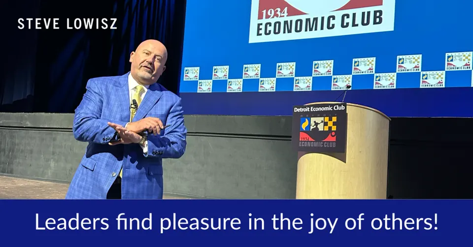 Steve Lowisz at Detroit Economic Club